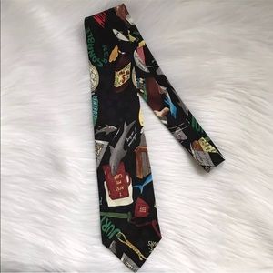 Vintage Nicole Miller Tie Judge Lawyer Legal Silk